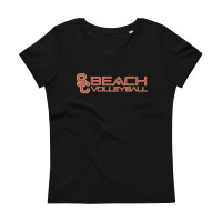 USC Trojans Women's Black SC Interlock Beach Volleyball Classic T-Shirt